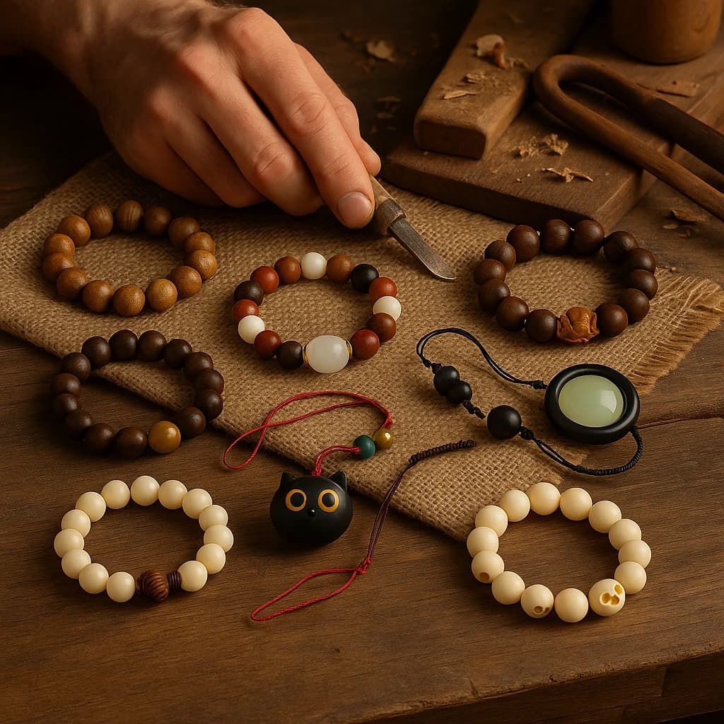 Model wearing Zenya bracelets